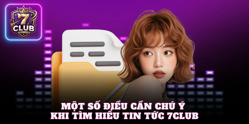 Một số điều cần chú ý khi tìm hiểu tin tức 7Club